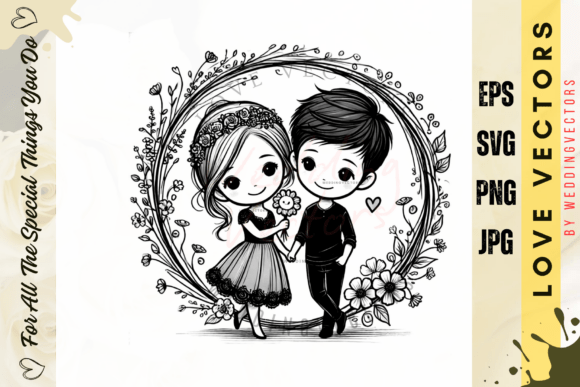 C511 Wedding Vectors: Crafting Visual Love Stories