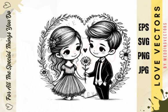 C711: Capturing Romance in Vector Art