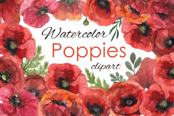 Elegant Watercolor Florals for Wedding & DIY Design