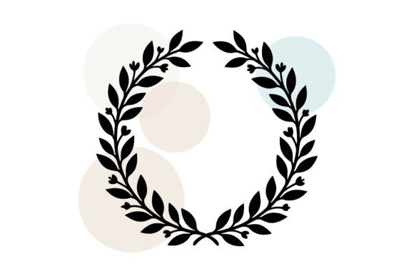 Laurel Leaf Wedding Frame Vector: A Timeless Design Element