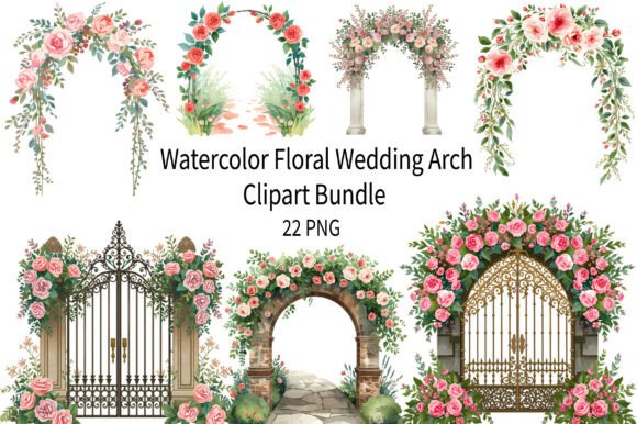 The Art of the Floral Wedding Arch: A Design Bundle for Romantic Projects