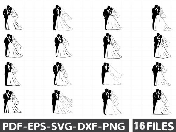 Wedding Silhouettes & Quote Designs for Modern Celebrations